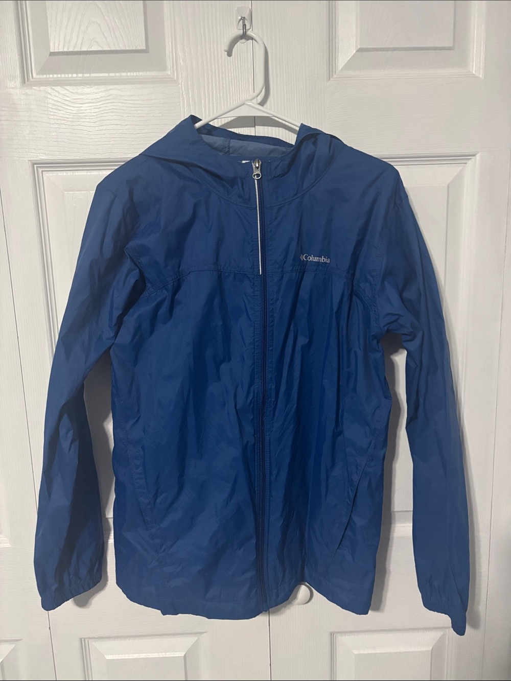 Columbia Kids Royal Blue Hooded Raincoat